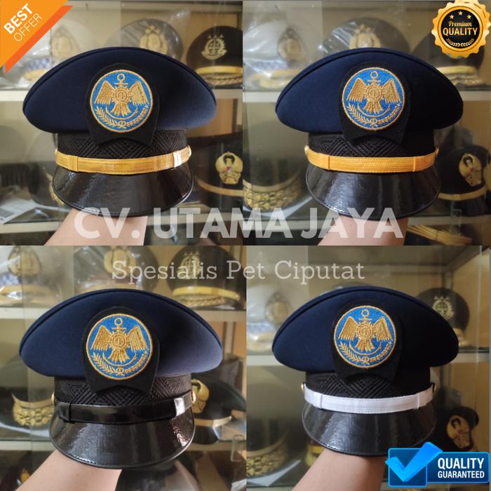 Topi Pet Dishub Dinas Perhubungan Golongan 2a 3a Kemenhub List Hitam Kuning Putih 2a 2b 2c 2d 3a 3b 
