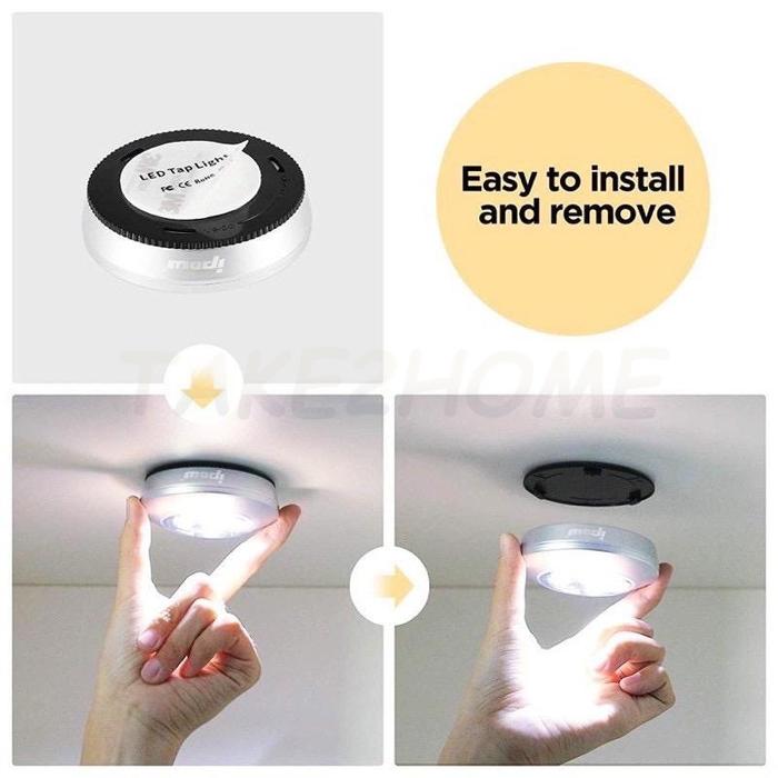 Sentuh Stick Touch Lamp Lampu Led/Click Touch Led Lamp/Lampu Tempel Sentuh