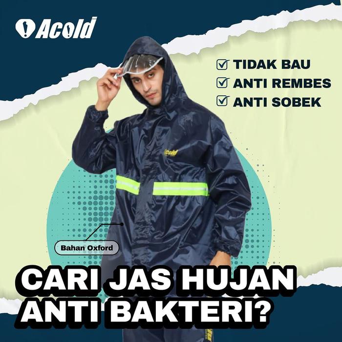 Mantol Hujan Acold Rainman Viper Jas Ujan Pria Wanita Raincoat Dewasa
