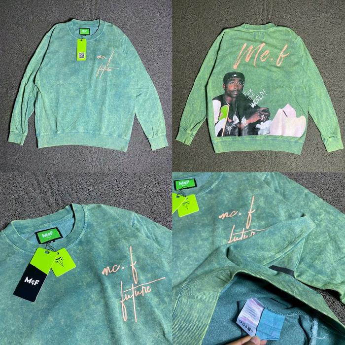 MCF SUPPLY CO Sweatshirt Crewneck Oversize Branded Cotton Flecee Premium Bahan Lembut Halus Nyaman H