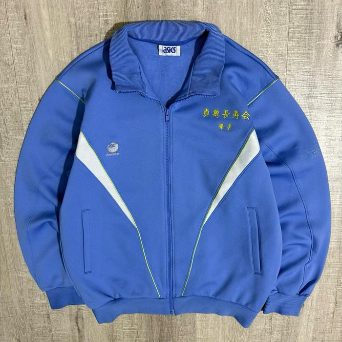 Jaket vintage asics recorder japan tracktop