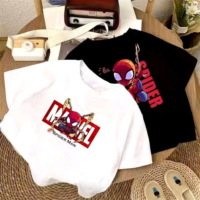 Baju anak motif Spiderman yang keren dan pastinya bikin si kecil makin semangat beraktivitas! Cocok 