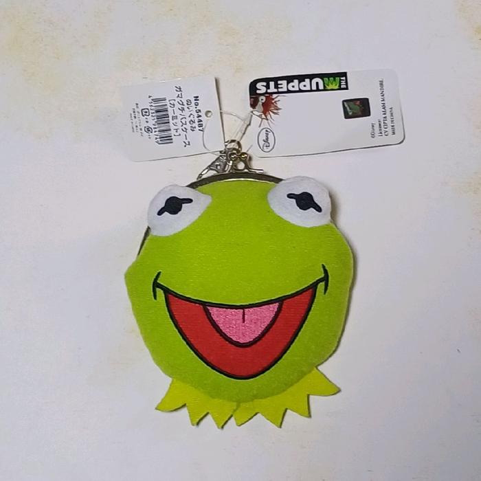 Coin Bank Purse Muppets Kermit Original Disney Store