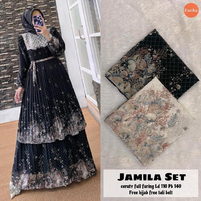 Samira Set dan rala set- Elegansi dalam Kesederhanaan  Samira dan rala set v neck