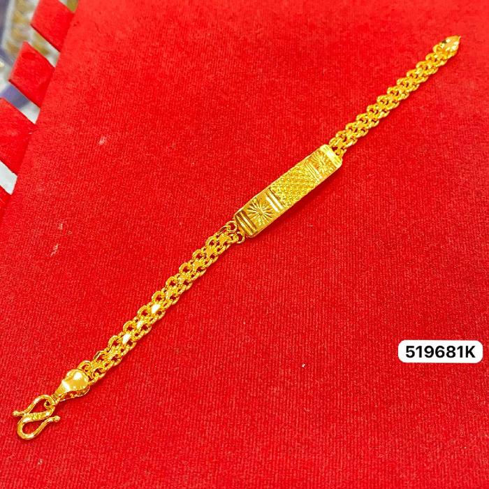 gelang tikar kembar plat  • Belanja 2 gratis 1 item barang • by kentia jewelry