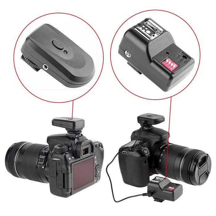 Flash Trigger 16 Channels Flash Wireless Radio Trigger For Canon