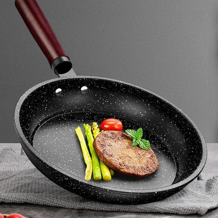 Wheat stone frying pan stone non-stick frying pan frying pan