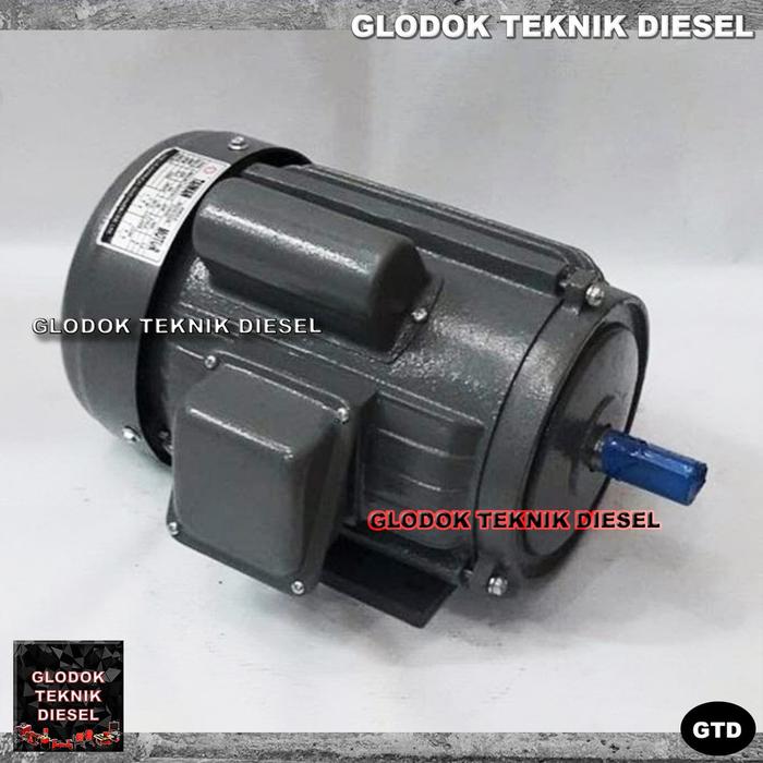 DINAMO MOTOR 2 HP JIAYU TAIWAN 2 & 4 POLE 1 PHASE FULL TEMBAGA ORIGINAL GULUNGAN 100% FULL TEMBAGA