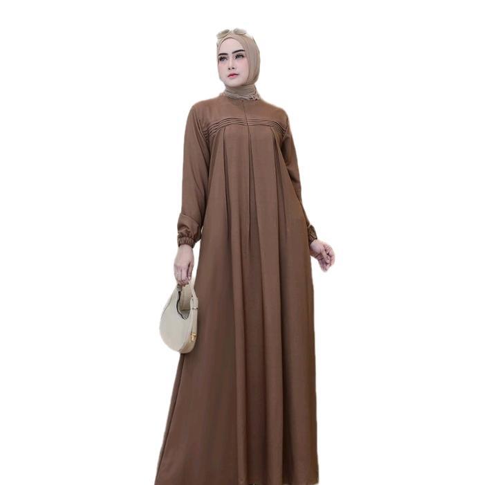 GAMIS POLOS SHAKILA /GAMIS TERBARU /GAMIS  SHAKILA TERBARU/ GAMIS SIMPLE TERMURAH BEST SELLER