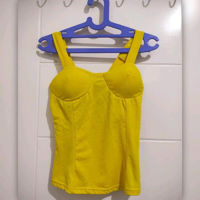 preloved tanktop cup bra wanita