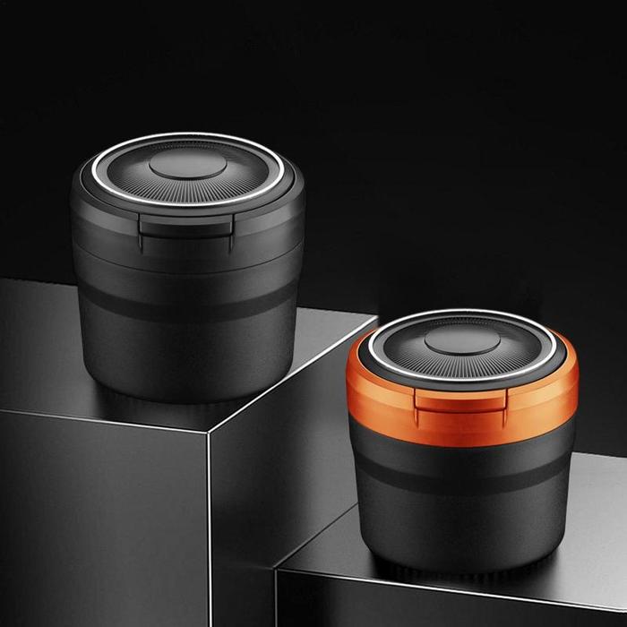 Car Ashtray Automobile Smokeless Ashtray Portable Universal Ashtray