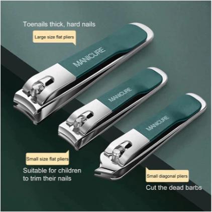 Gunting Kuku Set Dengan Desain Anti Berceceran Gunting Kuku Premium Carbon Steel,Gunting,Korek Teli