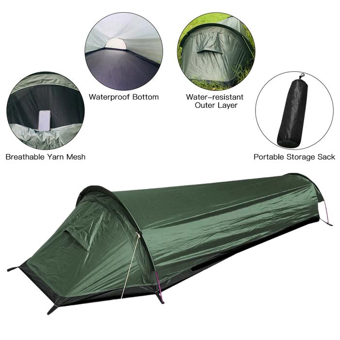 Ultralight Tent Backpacking Tent Outdoor Camping Sleeping Bag Tent