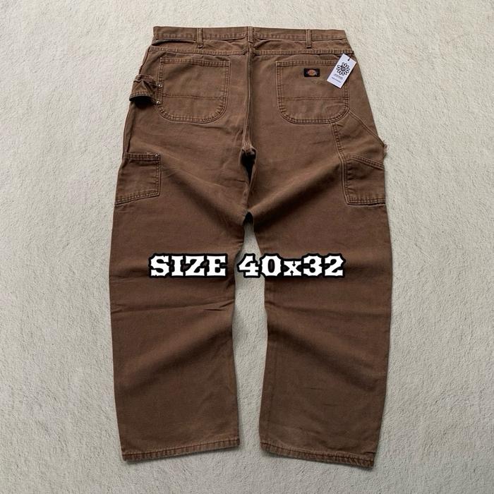 Celana Dickies Double Carpenter Duck Canvas size 40x32 / Dickies Double knee / Dickies 874 / Dickies