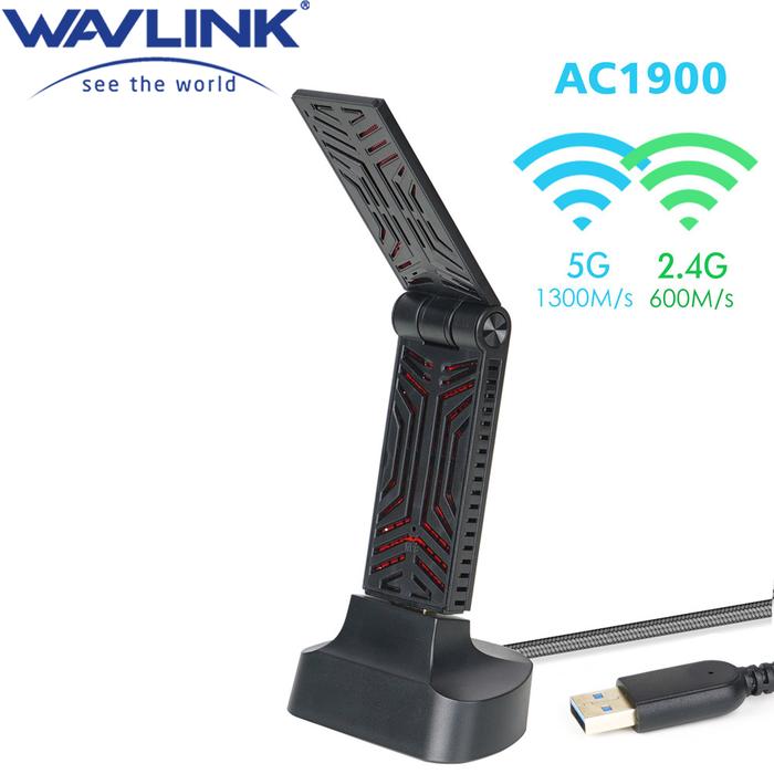 Wavlink AC1900 5.8G Dual Band USB 3.0 Wifi Adapter 1900Mbps Wireless