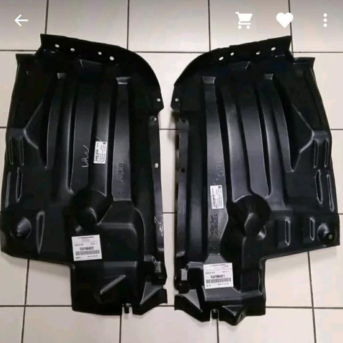 Liner Fender Depan Pajero Sport Th2010 Sd Th2015, Sudah Set Kiri Kanan
