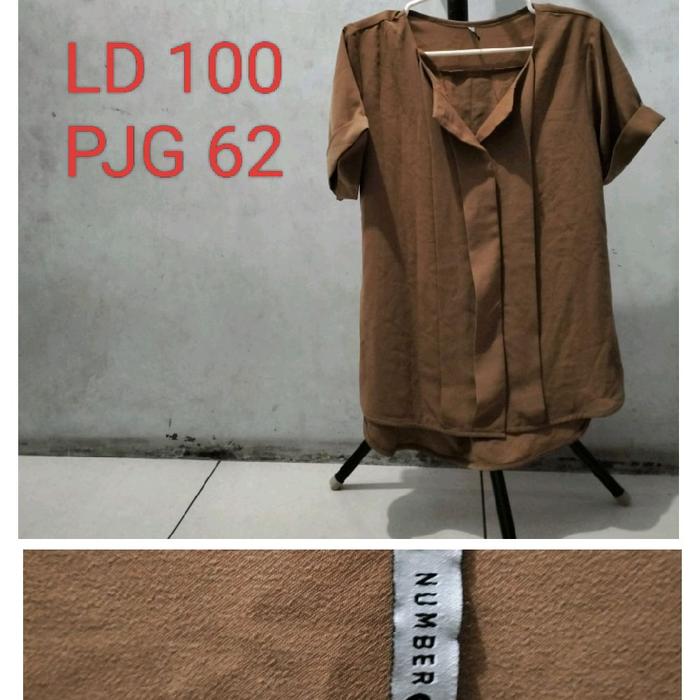 BLOUSE NUMBER 61 COKLAT100
