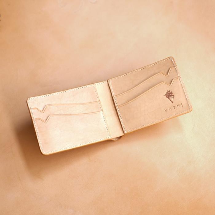 ORIGINAL VOYEJ Caravel VII Americana - Dompet Kulit Asli Pria