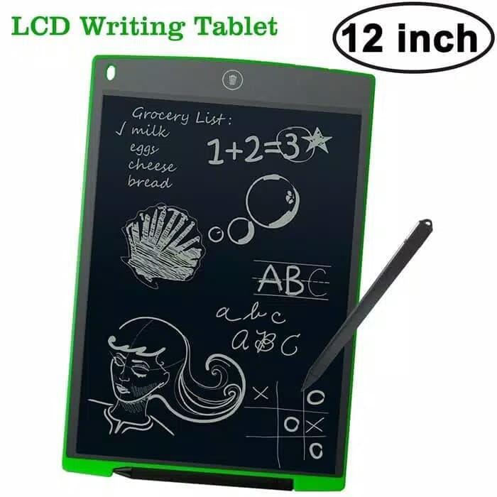 LCD Writing drawing tablet 12inch/ papan tulis digital ukuran besar *