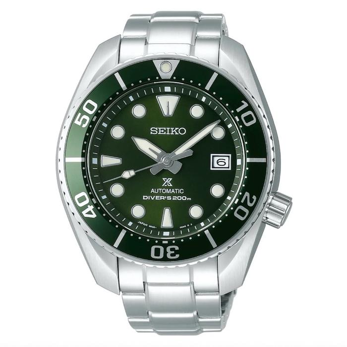 Seiko Prospex Sumo SPB103J1 Hulk Automatic Men watch Green Dial Sapphire Crystal 200M Stainless Stee