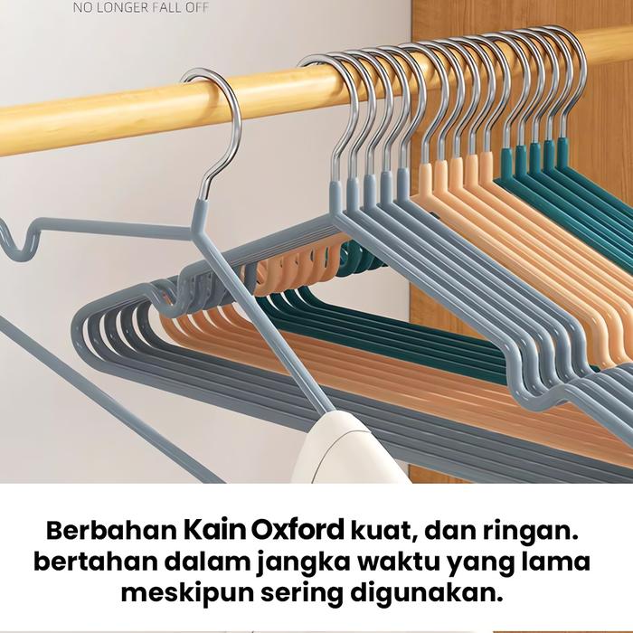 1PCS Gantungan baju berbahan stainless steel untuk menggantung pakaian di rumah untuk mengeringkan p