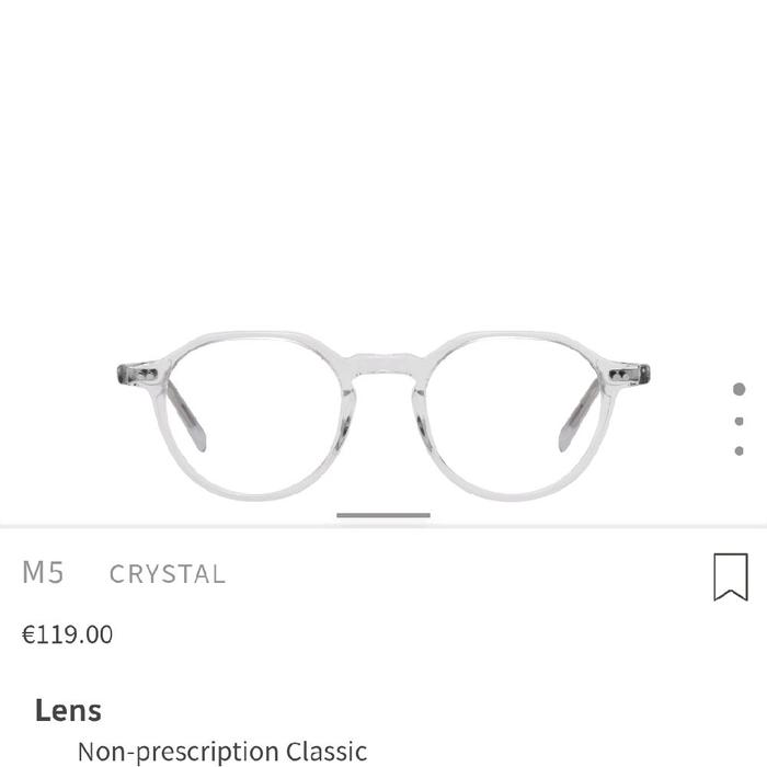 kacamata frem second original Yuni m5 crystal