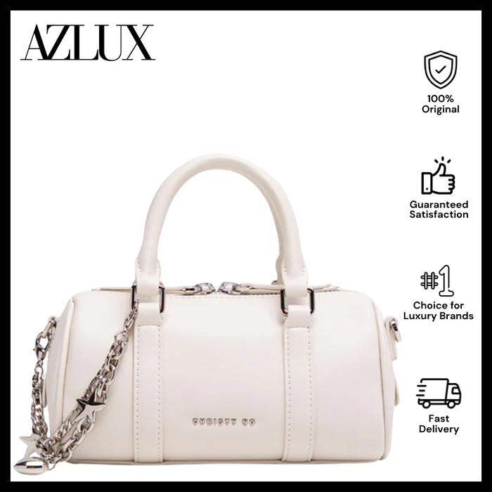 AZLUX Christy Ng Dixon Duffle Bag Eggshell White
