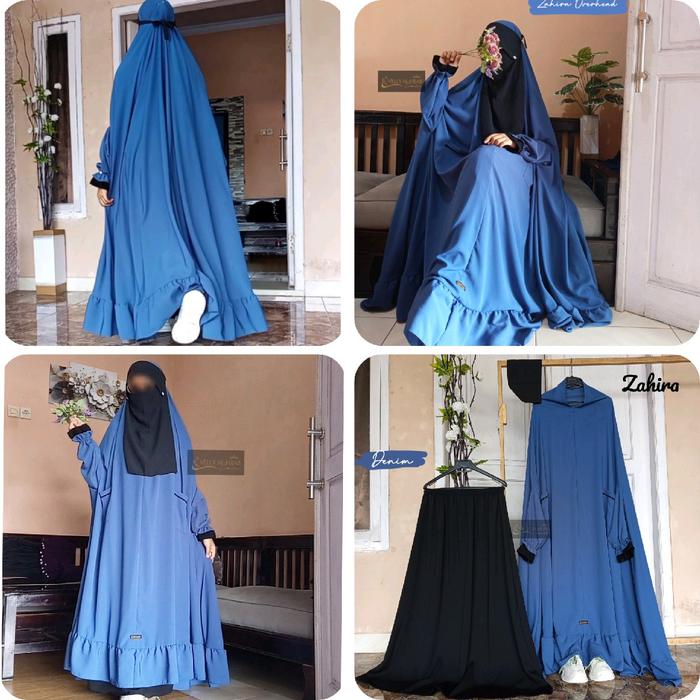 khimar overhead Zahira khimar Long khimar palestine murah