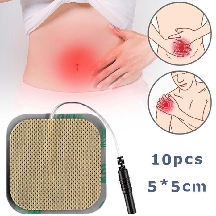 10 Pcs Pad Elektroda Tens Hwato Gel Healthy Pad Gel Pad Akupuntur Untuk Tens Terapi Listrik