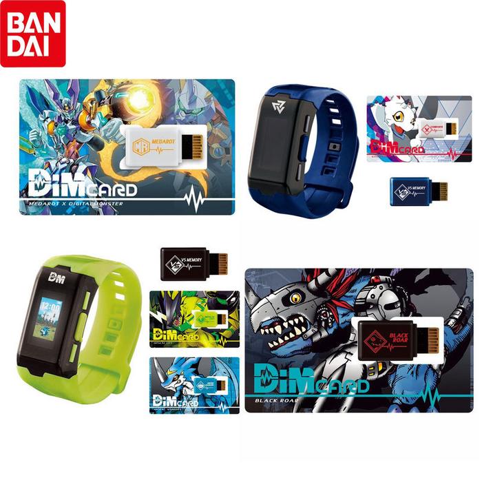 BANDAI Anime Digimon Adventure Dim Card Greymon Agumon VITAL BRACELET