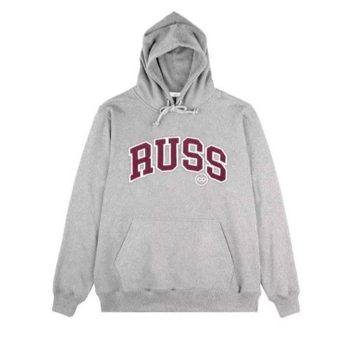 Russ Sweater Hoodie Pria Oldskull Misty ( Up To Big Size ) Switer Keren Cowok Cewek Ruus Co