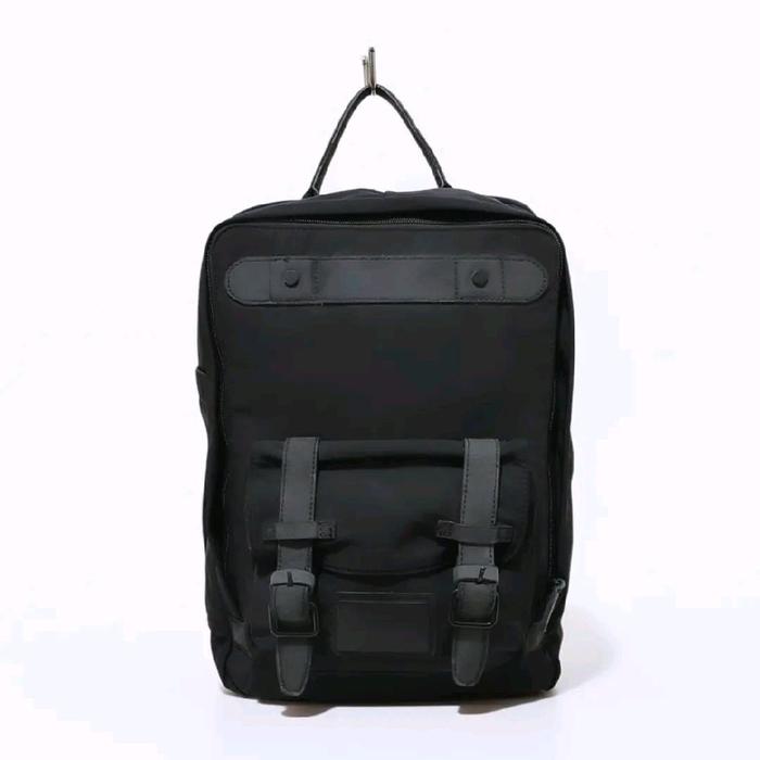 Gaston Luga Backpack Biyen Fullblack Original