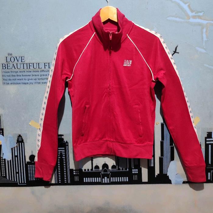 Jaket vintage tracktop ABERCROMBIE & FITCH