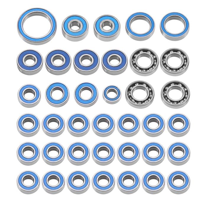 38 Buah Kit Bantalan Bola Bersegel Karet untuk Axial SCX10 III