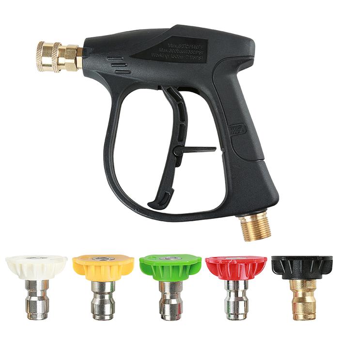 Auto Water Gun 14mm M22 Socket 1/4" Adapter Snow Foam