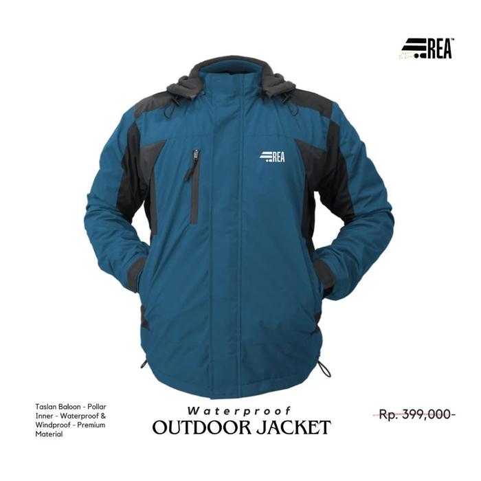 Eiger Official - Jaket Gunung REA Original Outdoor Waterproof