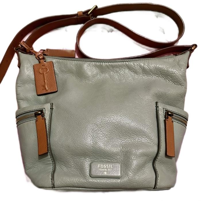 Emerson hobo seaglass fossil authentic Selempang