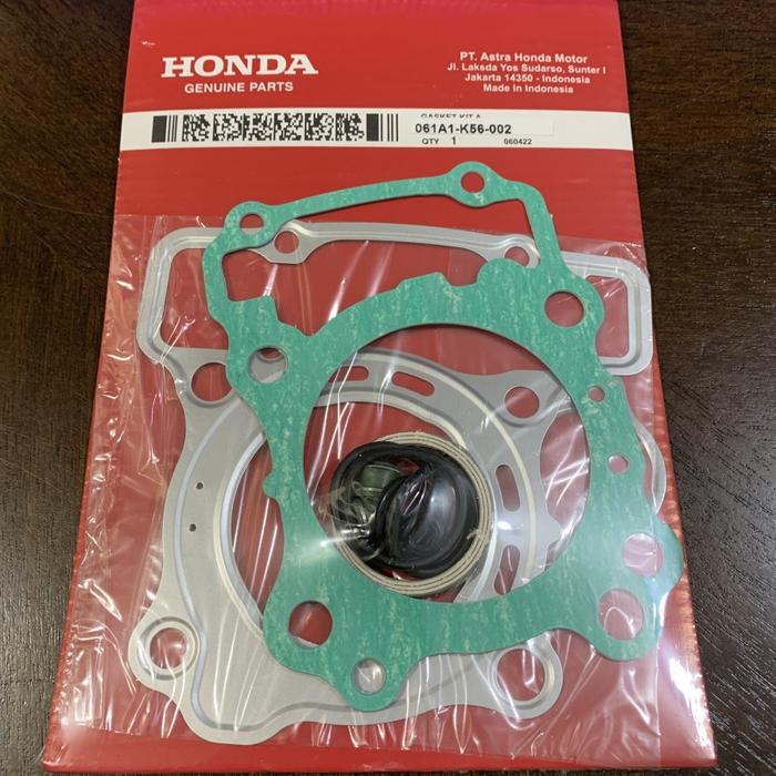 HARGA DISKON K56 TOPSET TOP SET PAKING GASKET HEAD SEHER PISTON CBR 150 LED SONIC SUPRA GTR CYLINDER