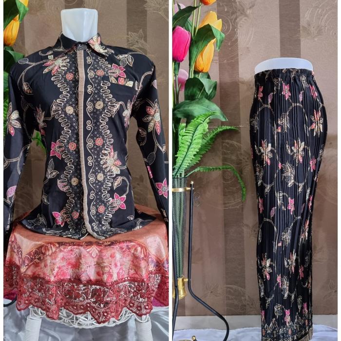 QIANA - KEMEJA PANJANG Batik | Sarimbit | Couple kemeja | Batik Pria kondangan Pasangan