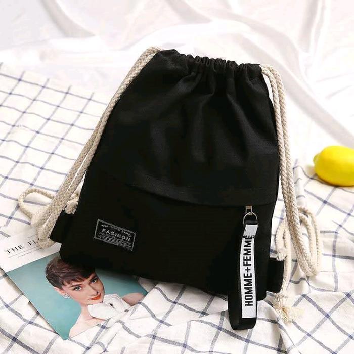 Tas Serut wanita Home Tringbag korea Fashion Backpack