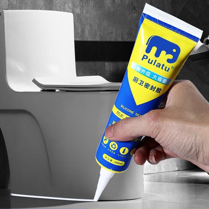 200ML Lem Sealant Silikon Untuk Keramik, Lem Untuk Dapur Pembatas Air Kamar Mandi Washtafel LemSeale