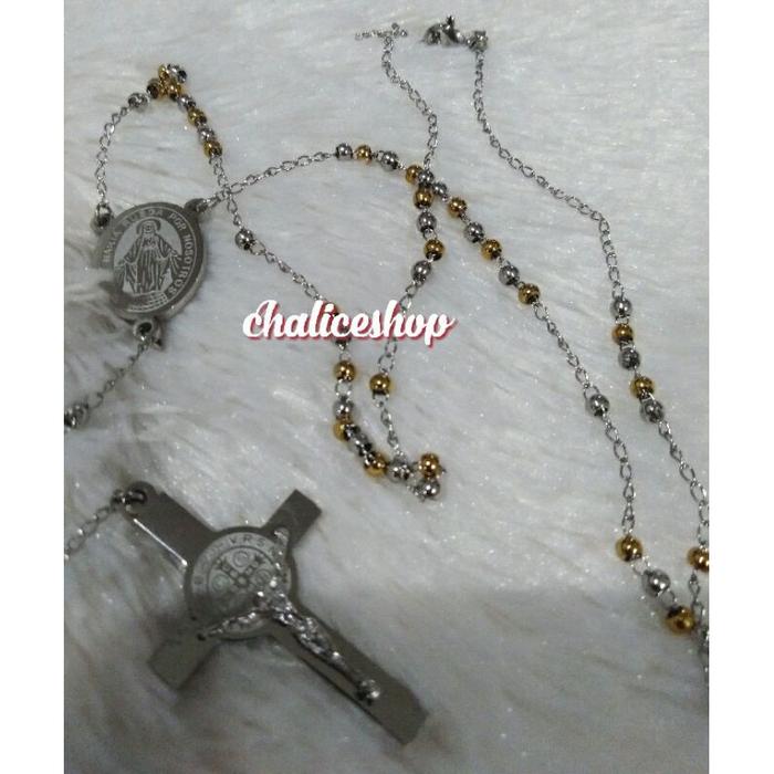 Rosario Titanium gold silver