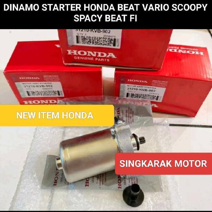 DINAMO STARTER STATER KOMPLIT HONDA BEAT SCOOPY SPACY VARIO BEAT FI KODE KVB HONDA Motorcycle