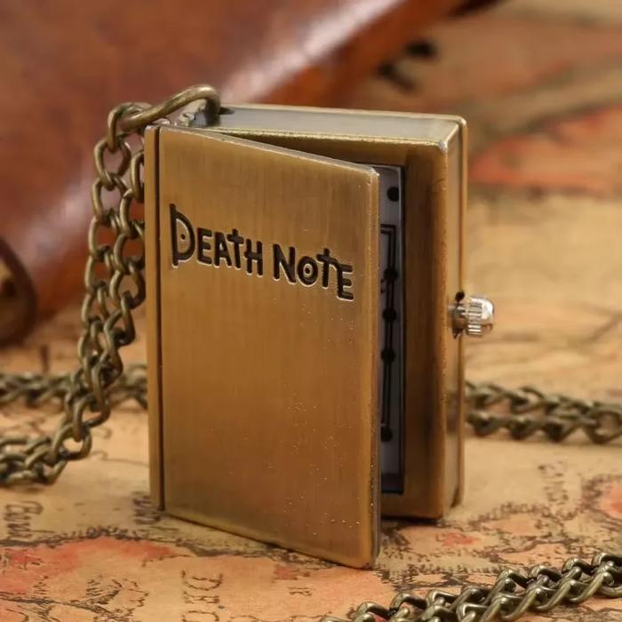 IMPORT Antique Necklace Chain Clock Pendant Book Quartz Pocket Watch for Men Women Fashion Pendant W