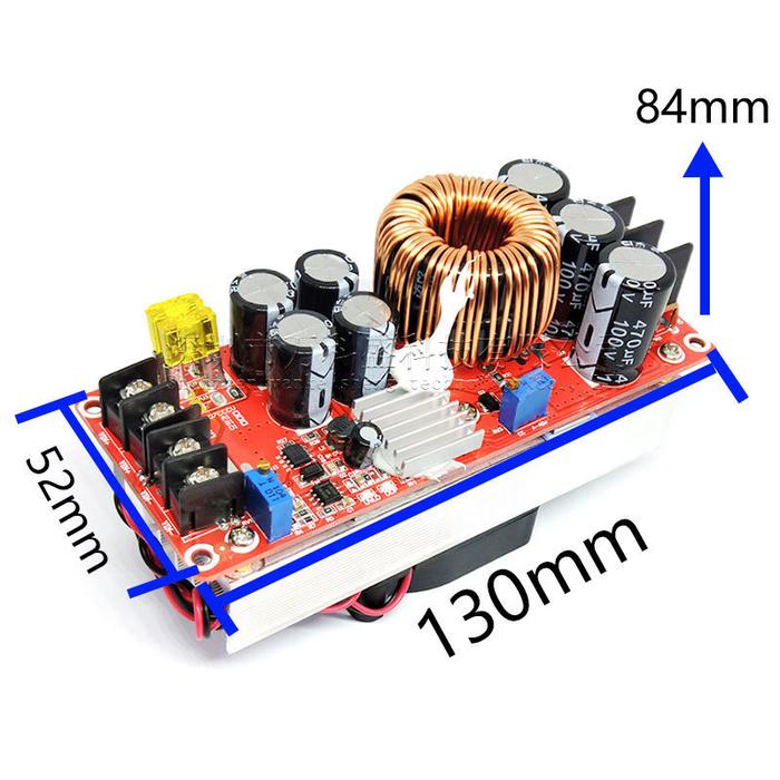DHL 10Pcs 1500W 30A Step Up Module Boost Converter Constant Current