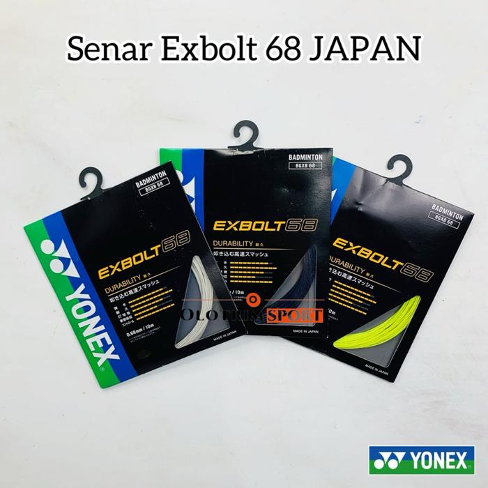 Senar Badminton YONEX EXBOLT 68 JP JAPAN ORIGINAL