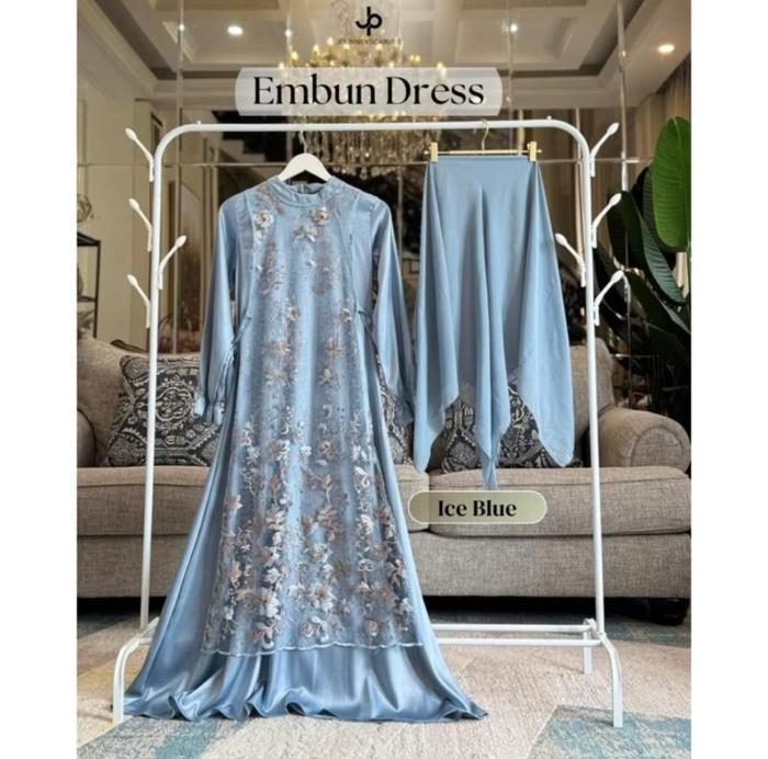 JOURNEY EMBUN DRESS BY JOURNEY SCARVES GAMIS MUSLIMAH ELEGAN PROMO
