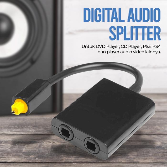 GrandMall - Audio Splitter Optical | Toslink SPDIF Splitter | Splitter Audio Digital