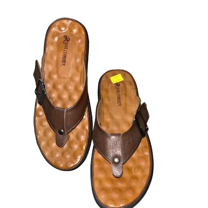 Sendal Kulit Pria Kekinian Royal Cobbler Impor - Jepit, Sandal
