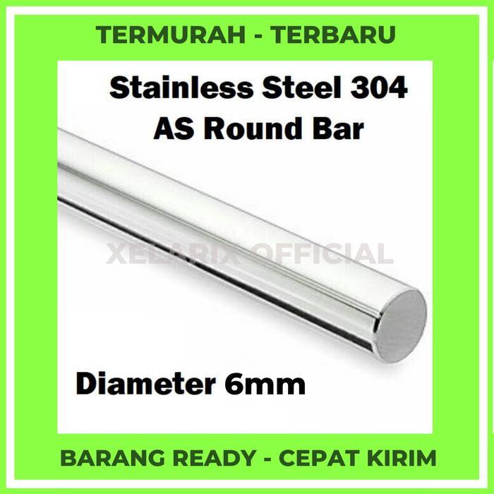 CUSTOM AS Stainless Steel SS 304 6mm